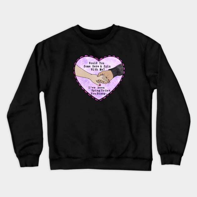 Dizzy on the Comedown Crewneck Sweatshirt by CooperativeCompassion 